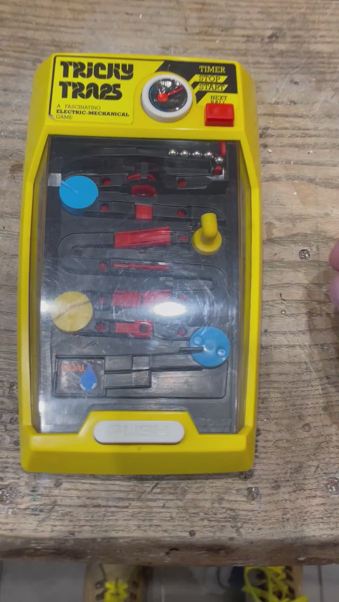 TRICKY TRAPS by TOMY Gioco Vintage Anni 80 in ottime condizioni